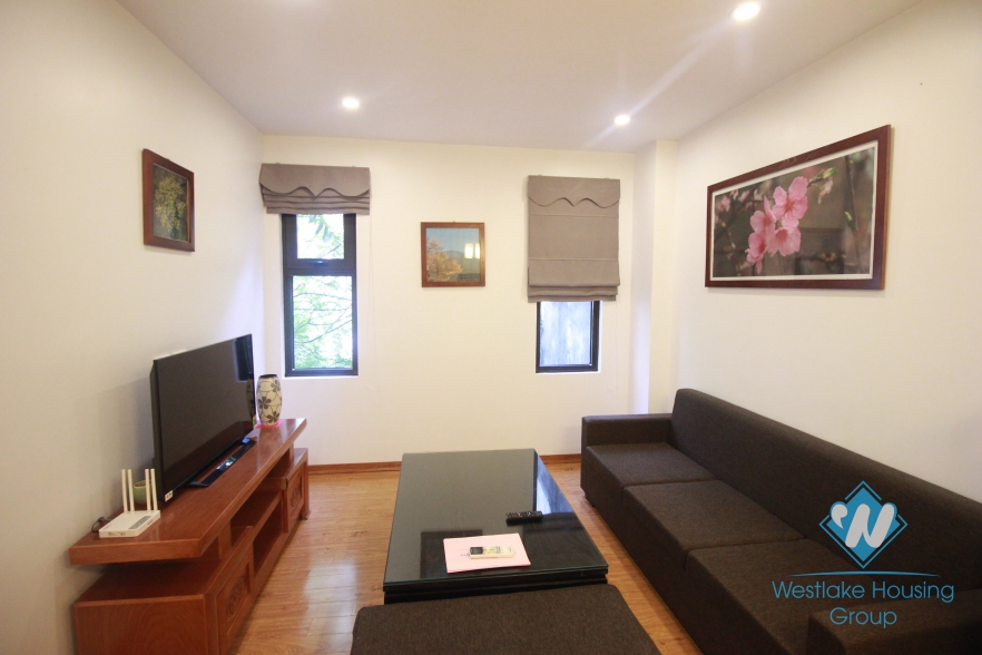 One bedroom apartment is available for lease in Ba Dinh
